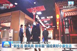 央视新闻联播对山东省文化馆“新生活•新风尚 •新年画——我们的小康生活美术作品展”进行报道