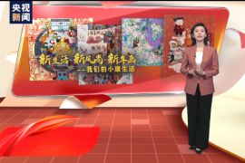 【央视新闻--文化十分】丨“新生活”“新风尚”“新年画”绘出美好小康生活