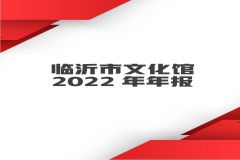 临沂市文化馆2022年年报