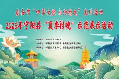 【直播】泰安市“四季欢歌相约村晚”系列活动 2025年宁阳县“夏季村晚”示范展示活动