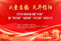2025年信阳镇消夏“村晚”“暨“家风美”“庭院美”“村庄美”颁奖仪式
